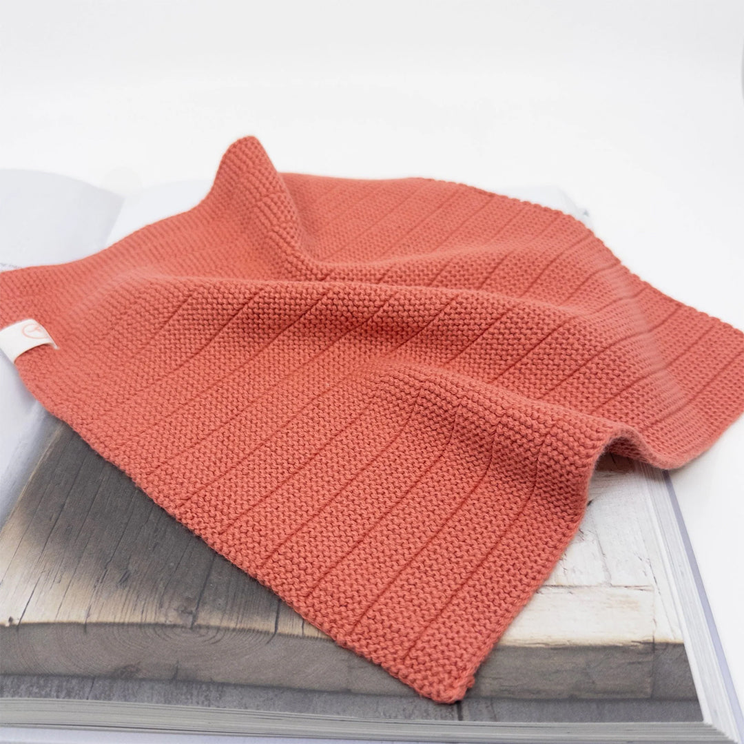 Ecovask Heavy Duty Dishcloth 2-Pack - Coral