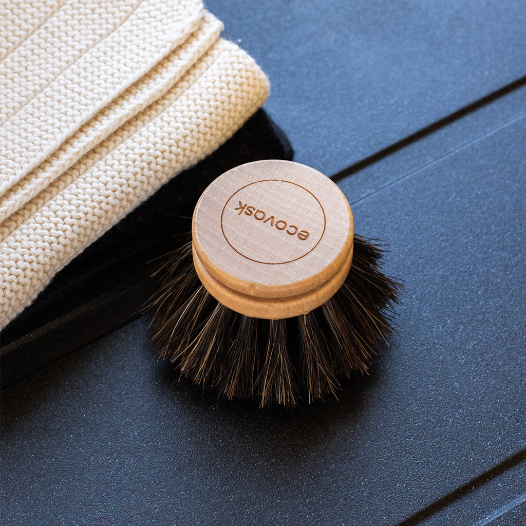 Ecovask Dish Brush Horse Hair Refill