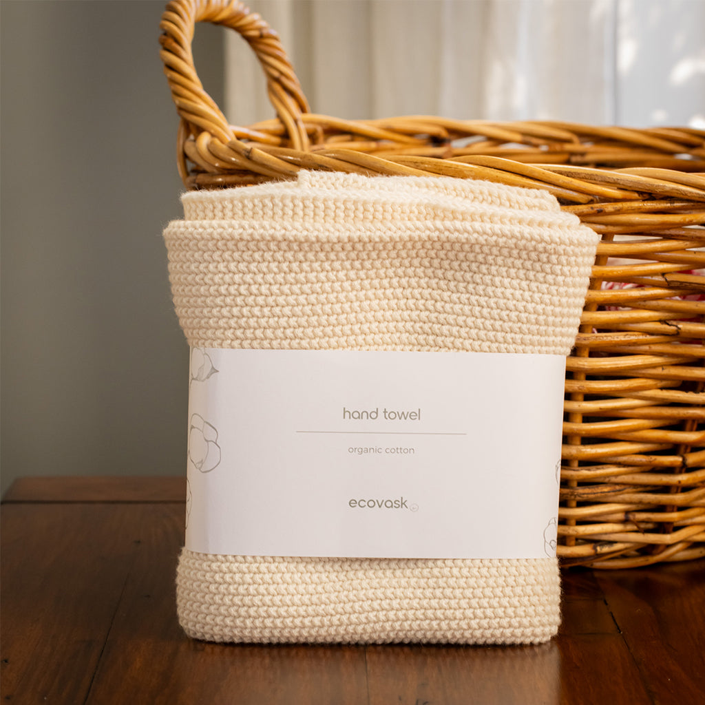 Ecovask Hand Towel - Marshmallow