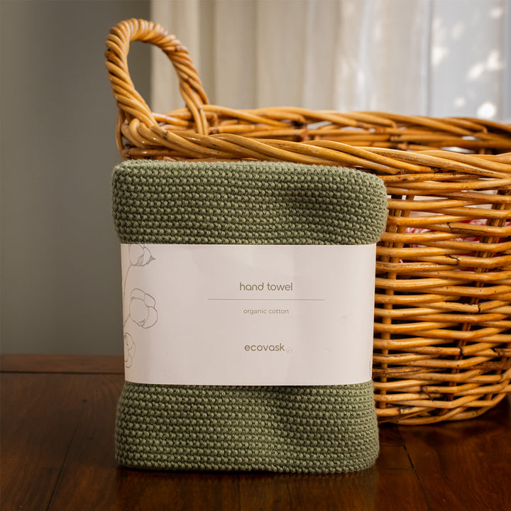 Ecovask Hand Towel - Sage