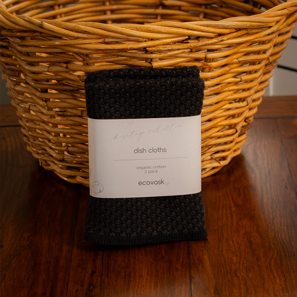 Ecovask Heritage Collection Dishcloth 2-Pack - Piha Sands
