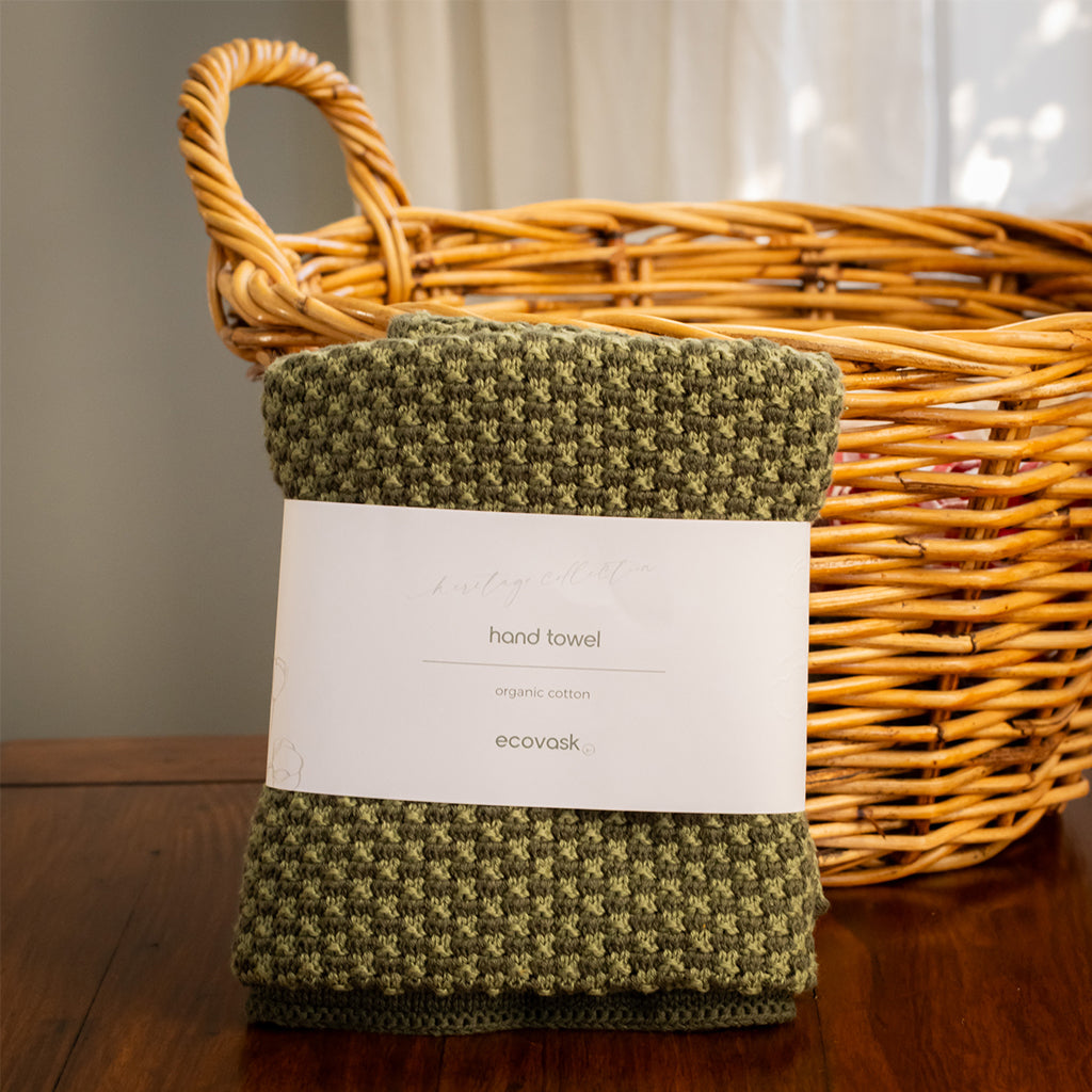 Ecovask Heritage Collection Hand Towel - Nikau