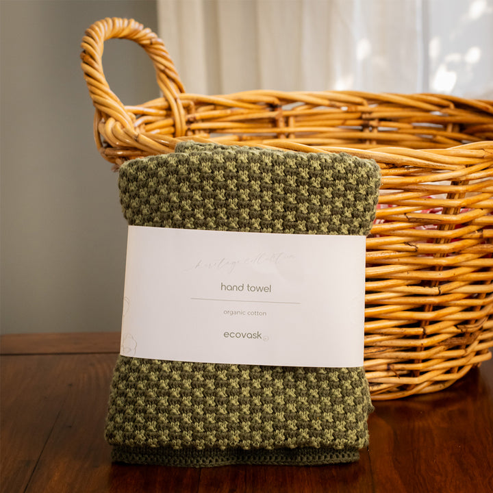Ecovask Heritage Collection Hand Towel - Nikau