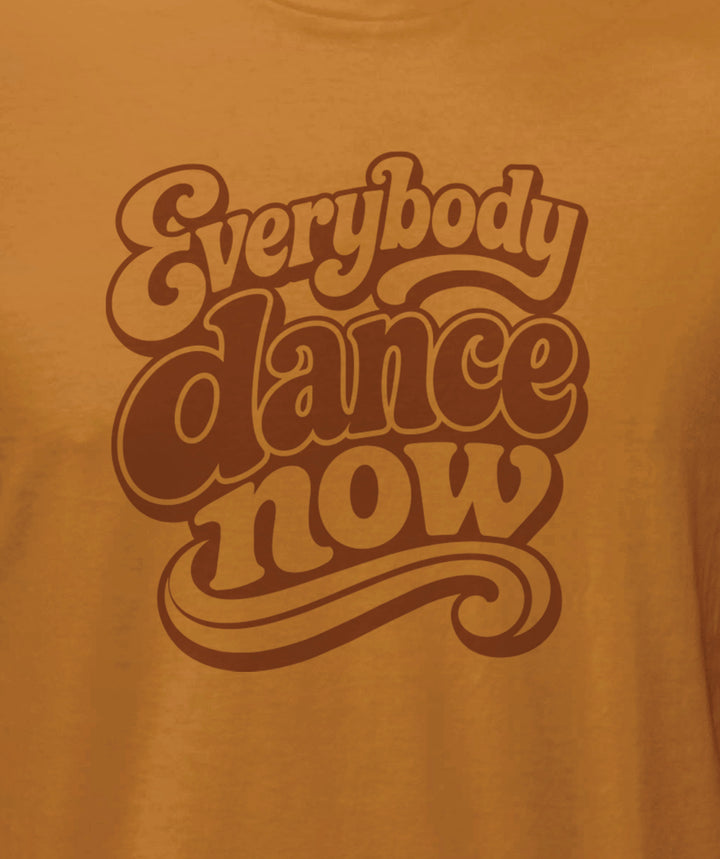 Everybody Dance Now Tee Shirt - Light Brown