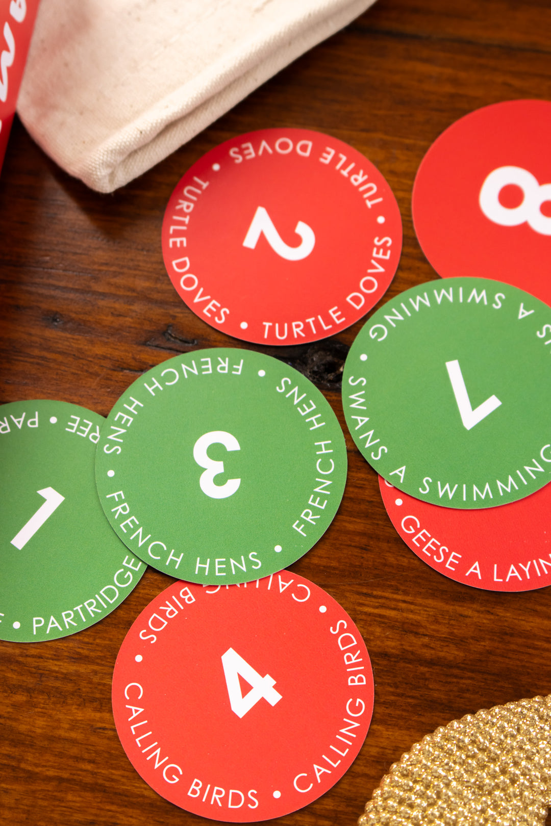 Christmas Family Bingo Game