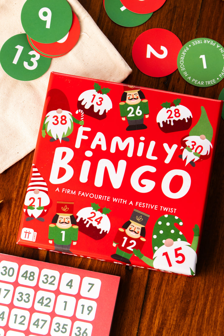 Christmas Family Bingo Game