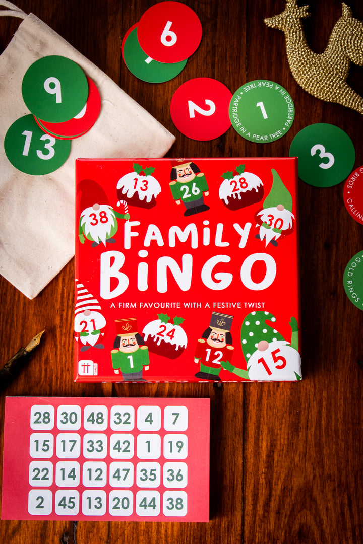 Christmas Family Bingo Game
