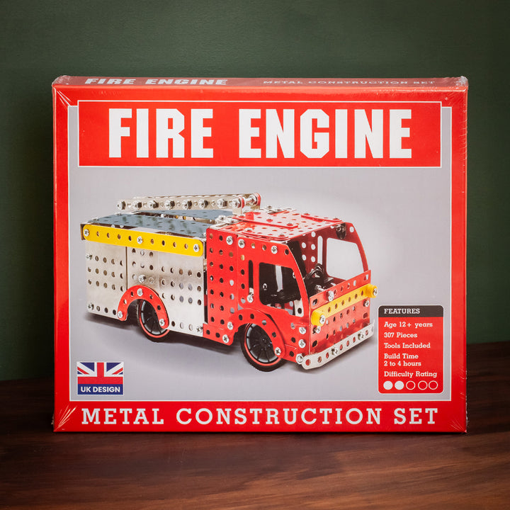 Fire Engine Metal Construction Set