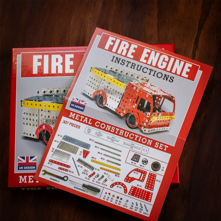 Fire Engine Metal Construction Set