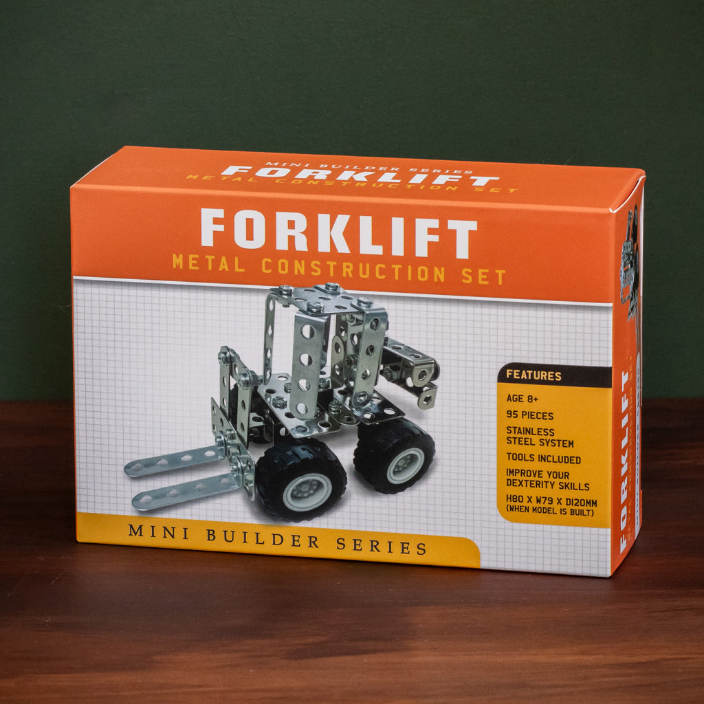 Forklift Mini Builder Metal Construction Set