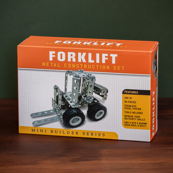 Forklift Mini Builder Metal Construction Set