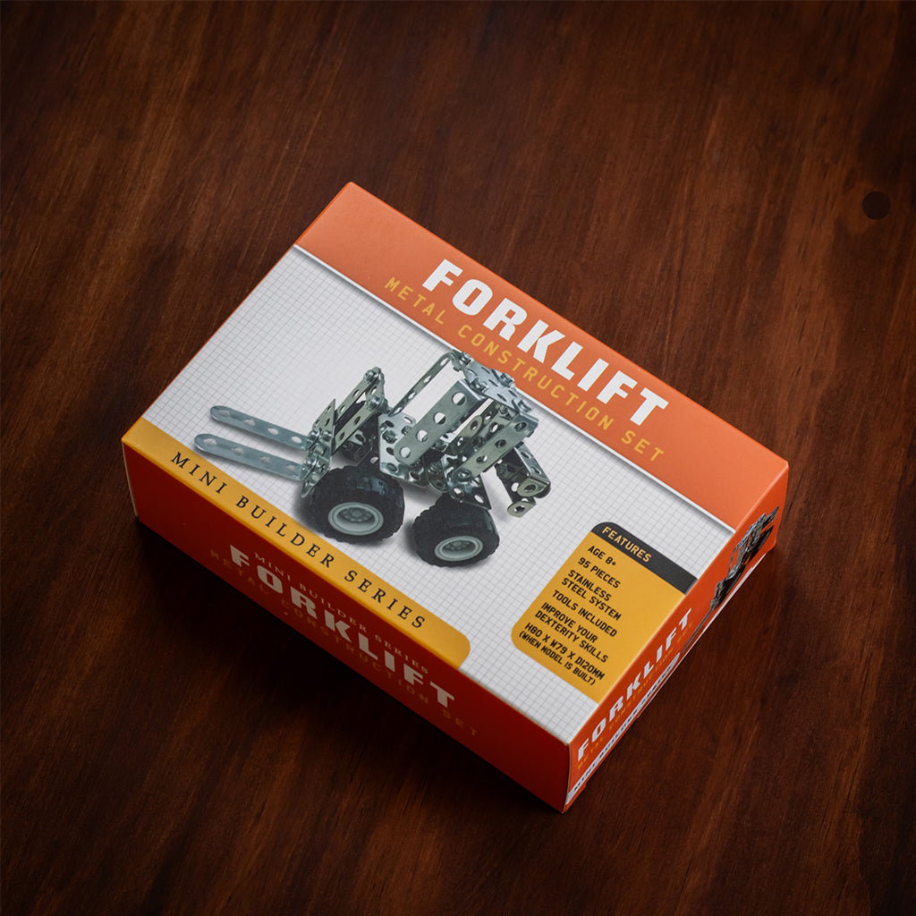 Forklift Mini Builder Metal Construction Set