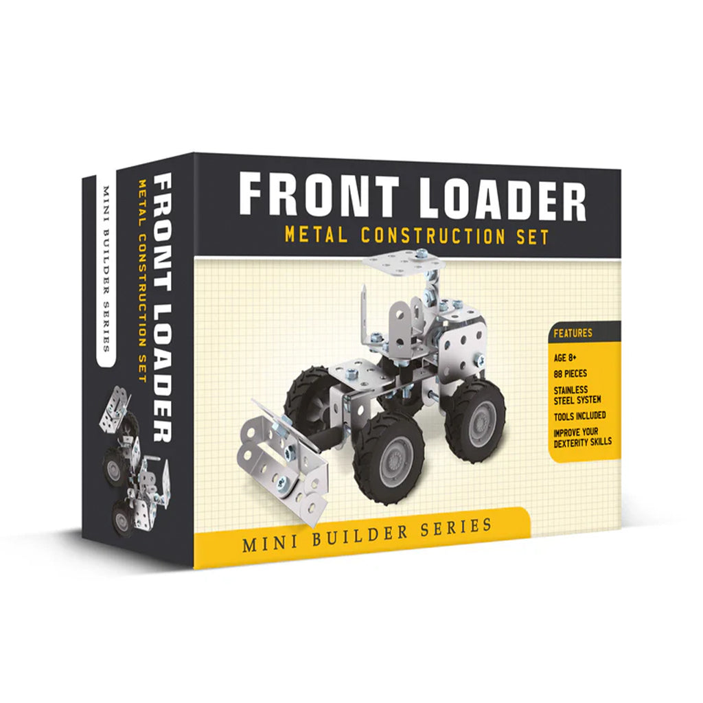 Front Loader Mini Builder Metal Construction Set