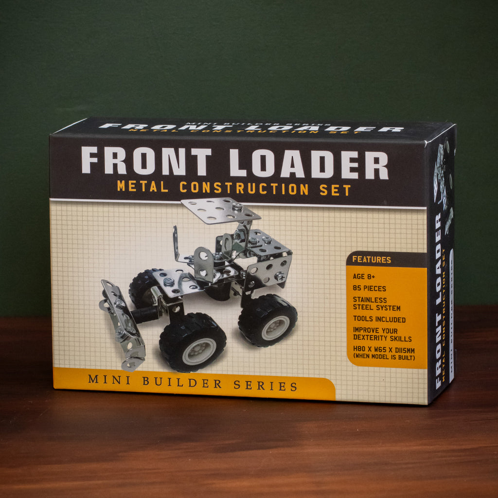 Front Loader Mini Builder Metal Construction Set
