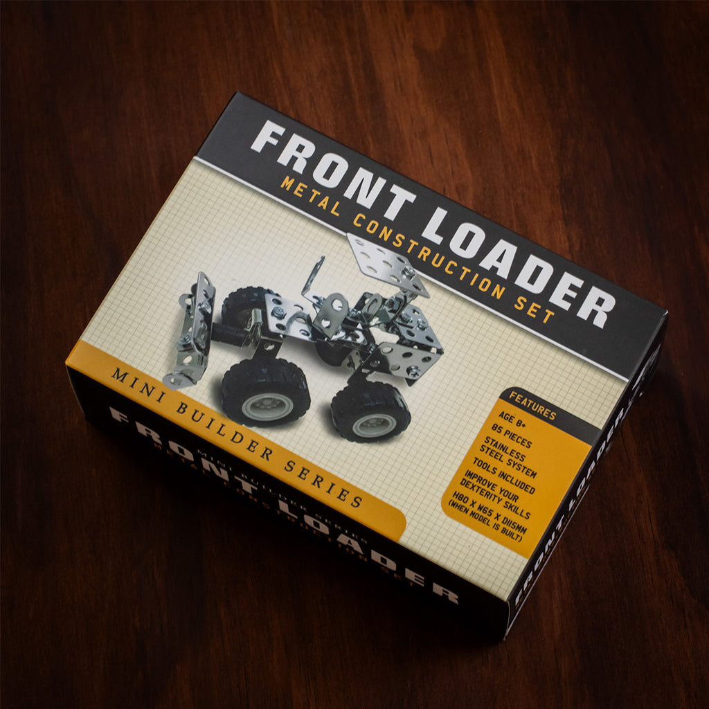 Front Loader Mini Builder Metal Construction Set