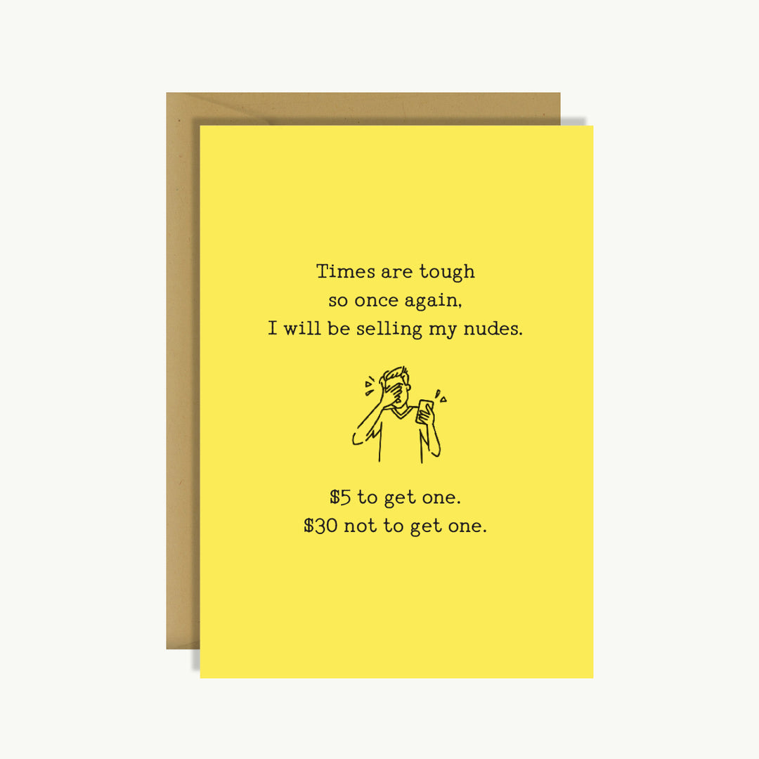 Card Pretty Funny - Times are Tough