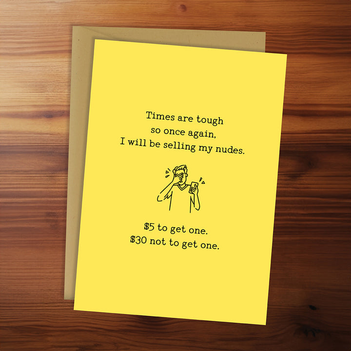 Card Pretty Funny - Times are Tough