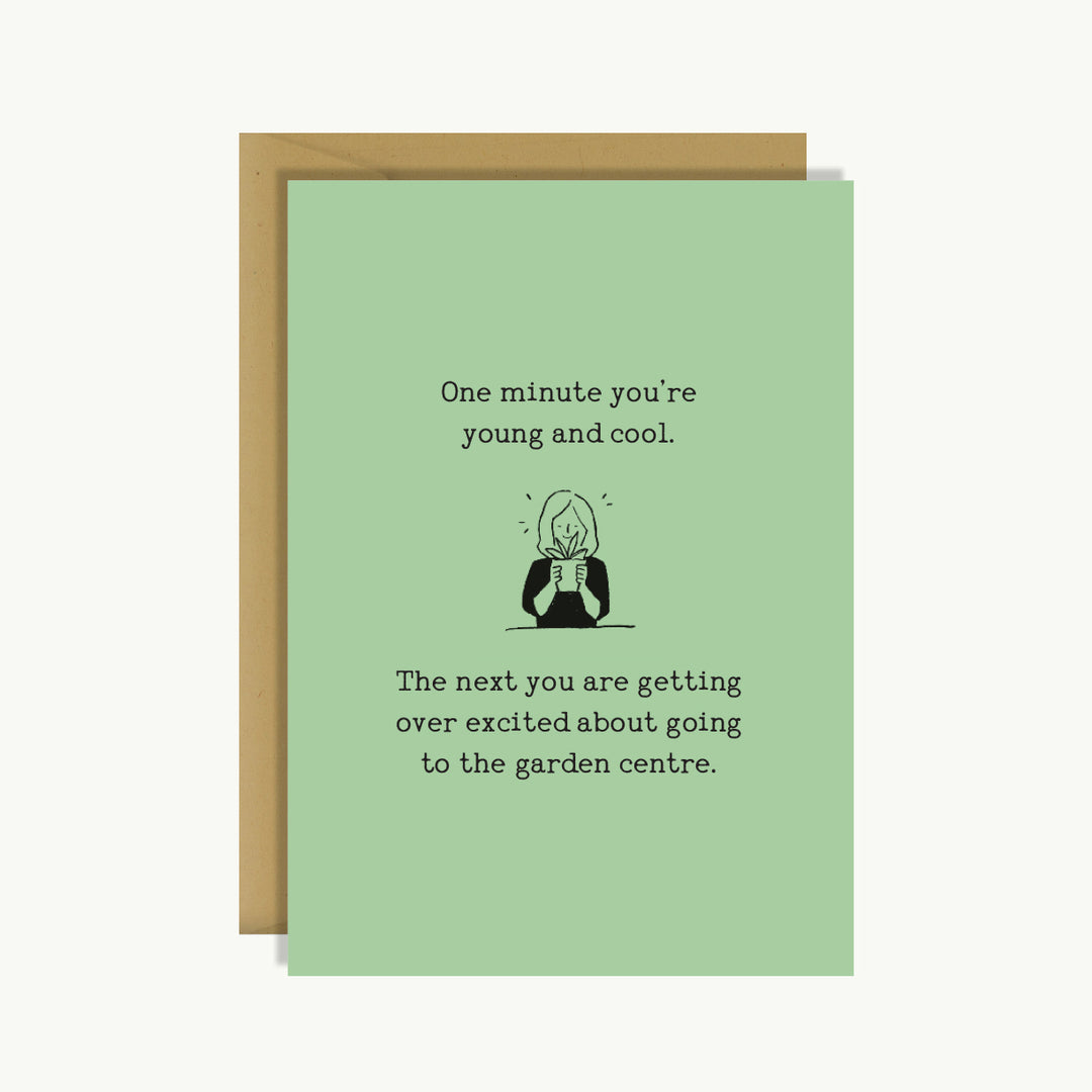 Greeting Card - Trip to the Garden Centre