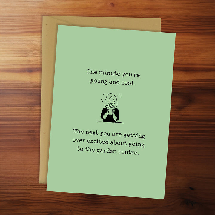Greeting Card - Trip to the Garden Centre