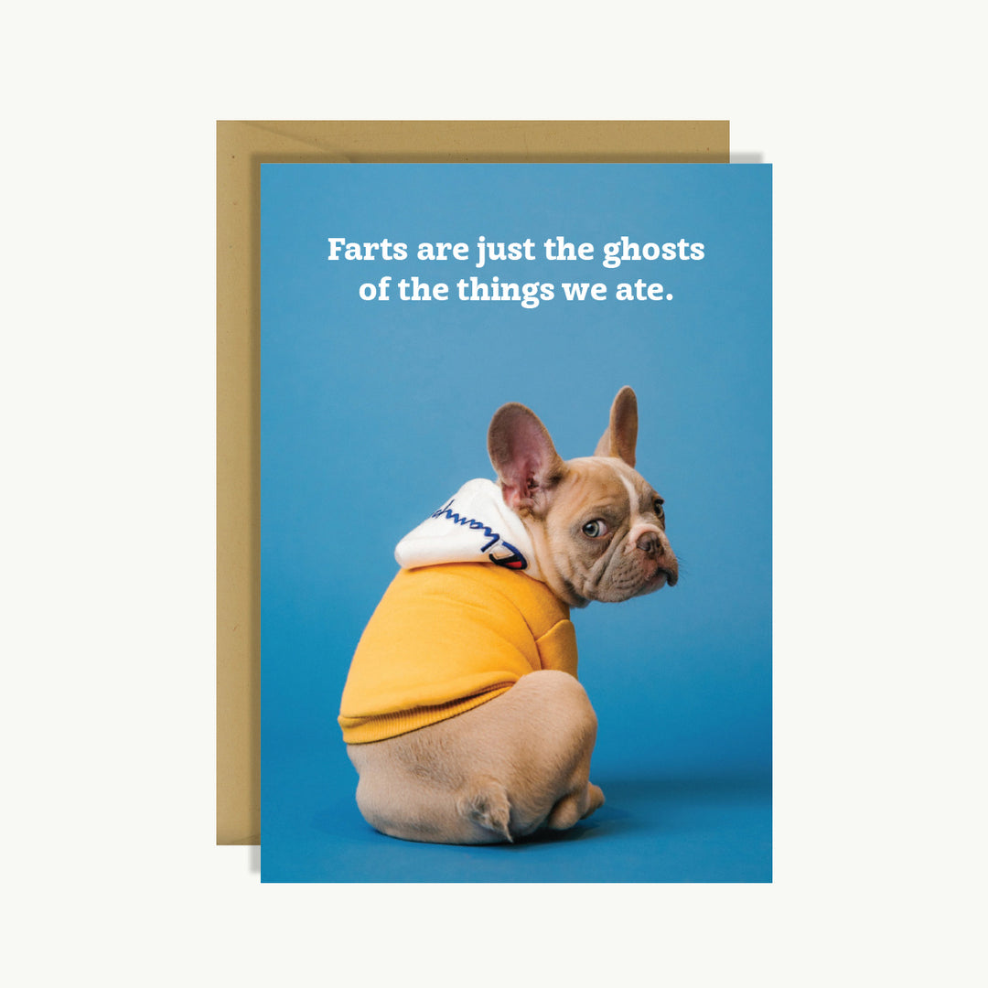 Greeting Card - Ghosts of the things we ate