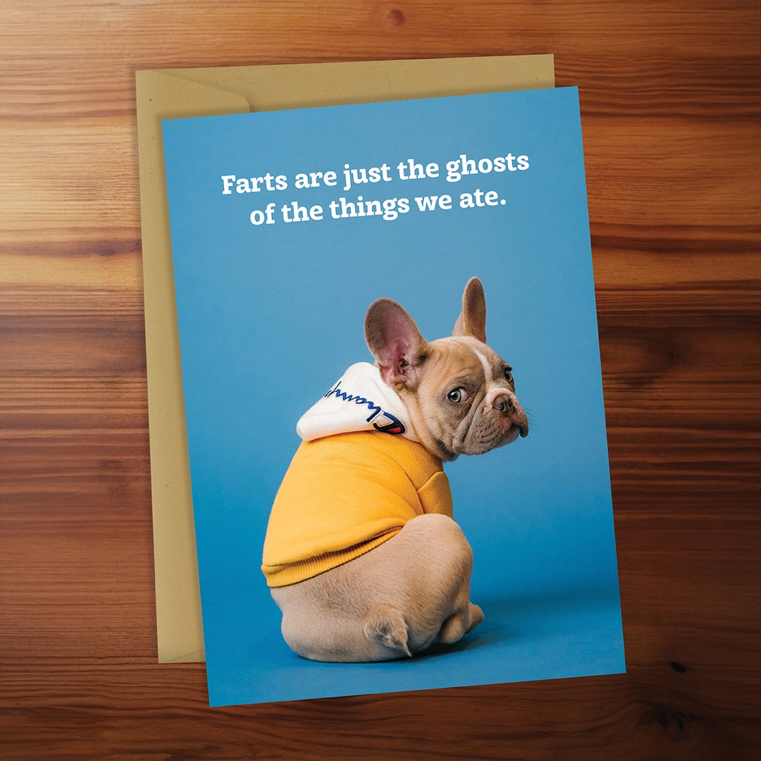 Greeting Card - Ghosts of the things we ate