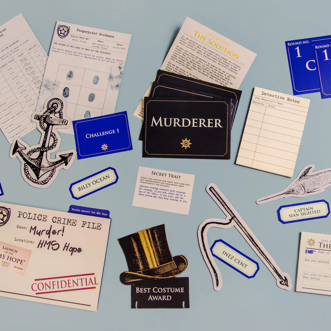 Host Your Own Murder Mystery on the High Seas