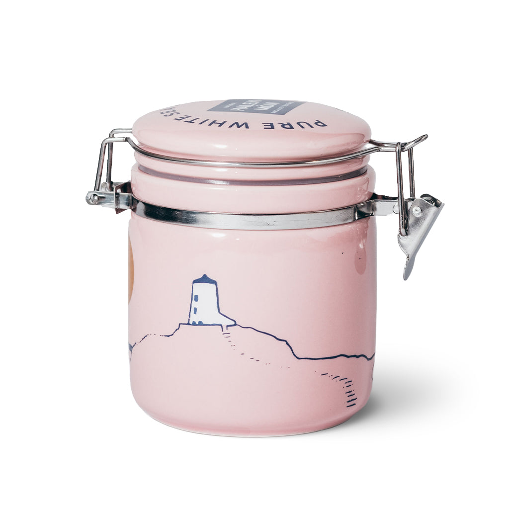 Halen Mon - Pure White Sea Salt From Wales in Llanddwyn Clamp Top Jar 100g