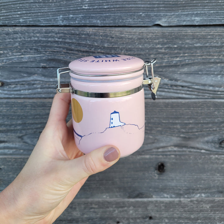 Halen Mon - Pure White Sea Salt From Wales in Llanddwyn Clamp Top Jar 100g