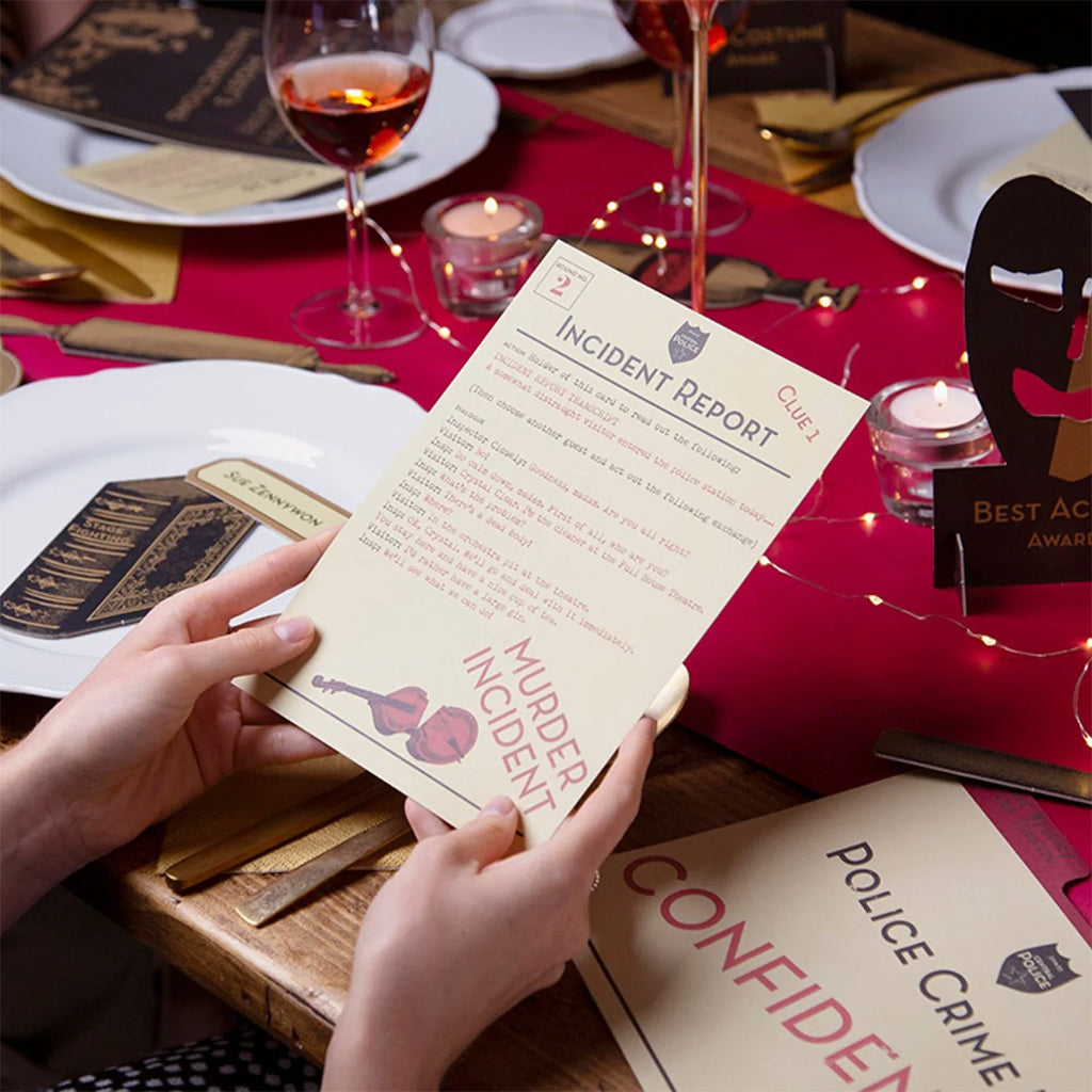 Host Your Own Murder Mystery at the Theatre