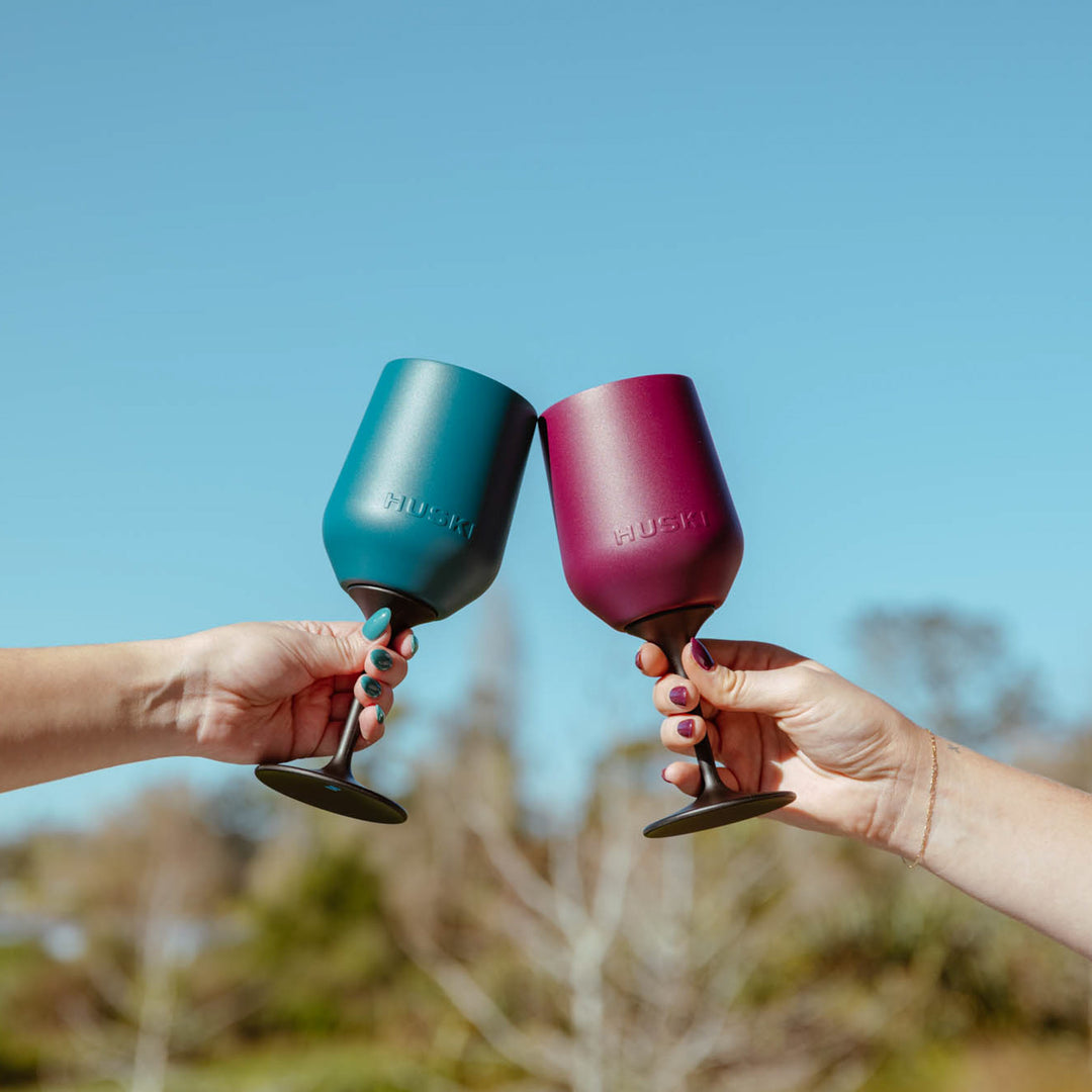 Huski Wine Tumbler 2.0 - Deep Teal
