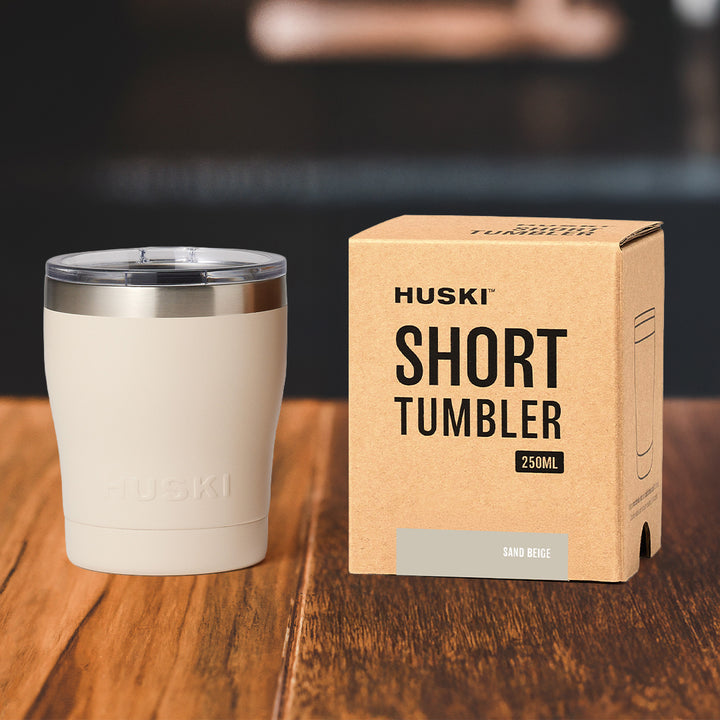 Huski Short Tumbler 2.0 - Sand Beige