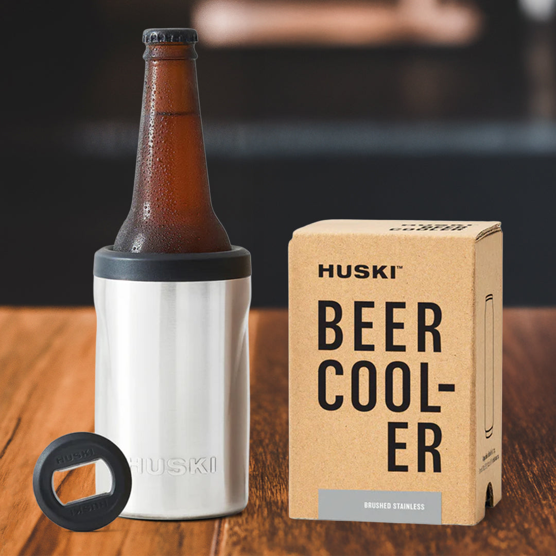Huski Beer Cooler 2.0 - Brushed Stainless