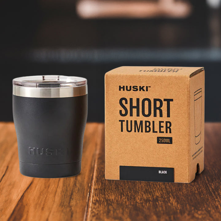 Huski Short Tumbler 2.0 - Black