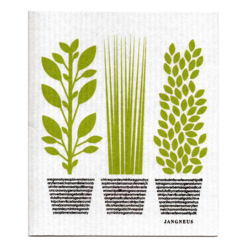 Jangneus - Green Herbs Dishcloth