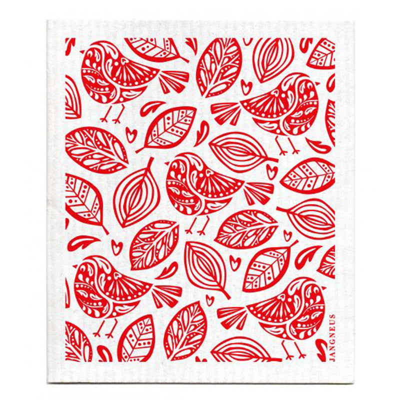 Jangneus - Red Robins Dishcloth