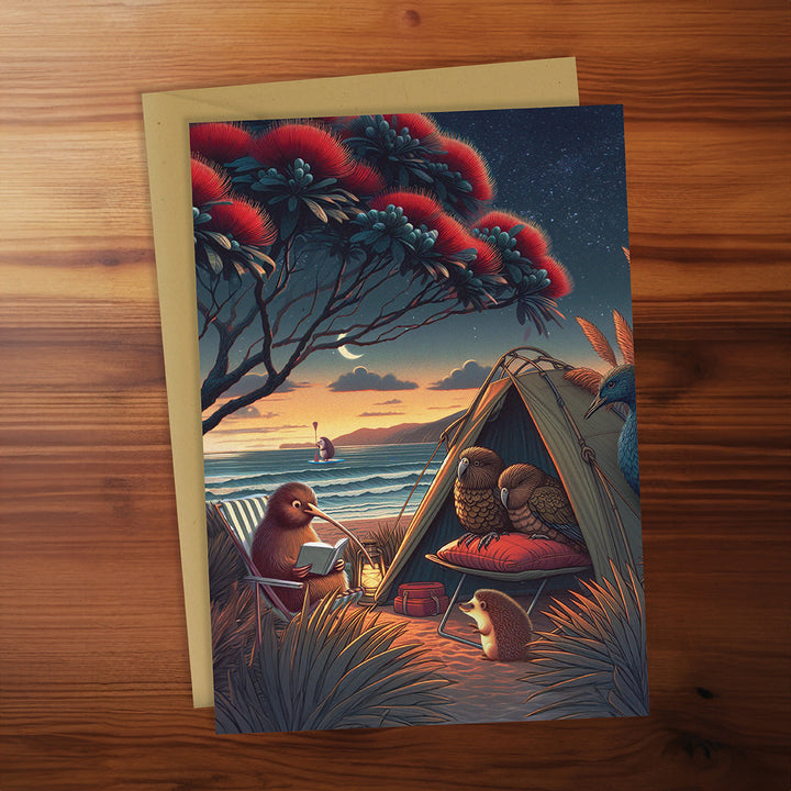 Greeting Card - Kiwiana Bedtime Story