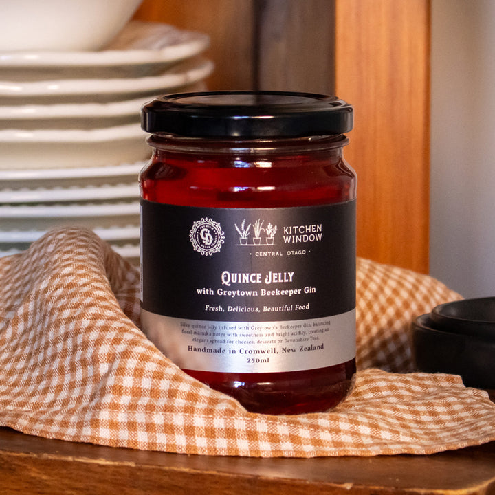 Quince Jelly with Greytown Beekeeper Gin 250ml
