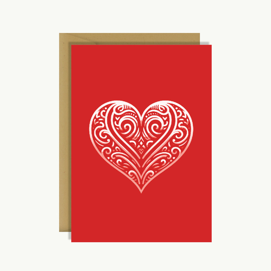 Wedding Card - Love heart