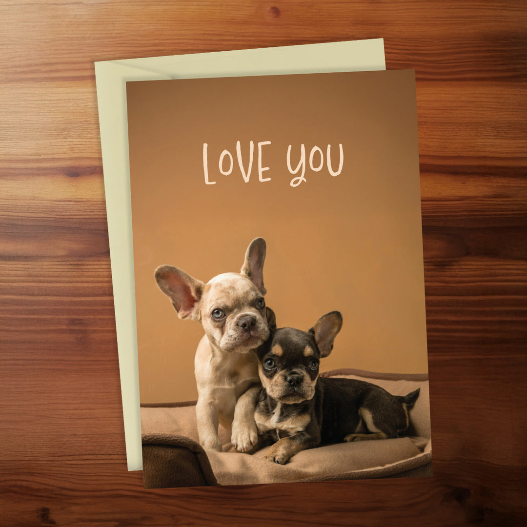 Happy Anniversary Card - Love You 3