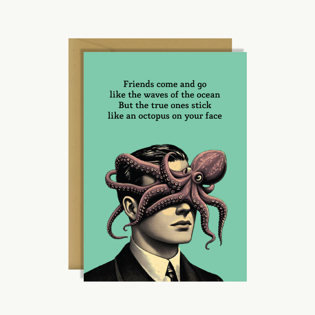 Card Pretty Funny - Friends come and go