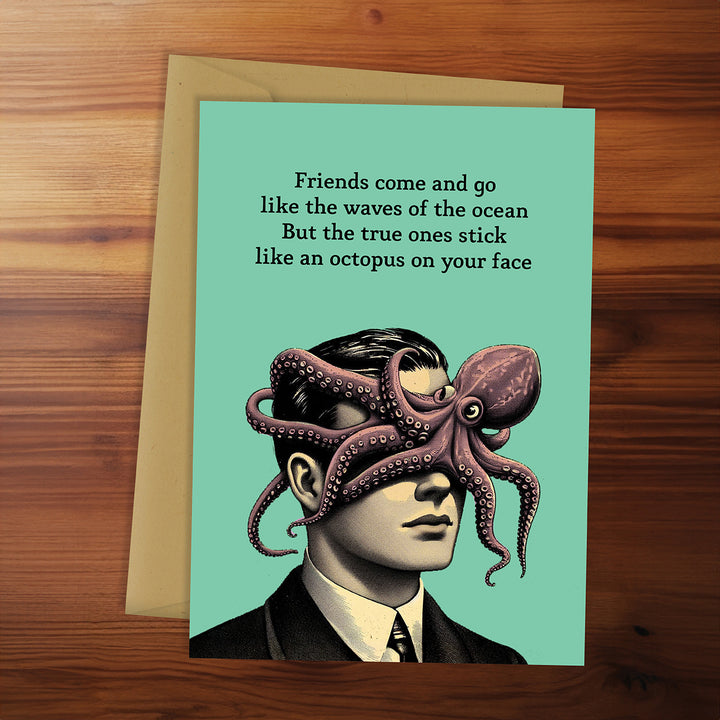 Card Pretty Funny - Friends come and go