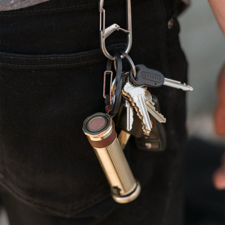 Barebones Mini Flashlight - Brass