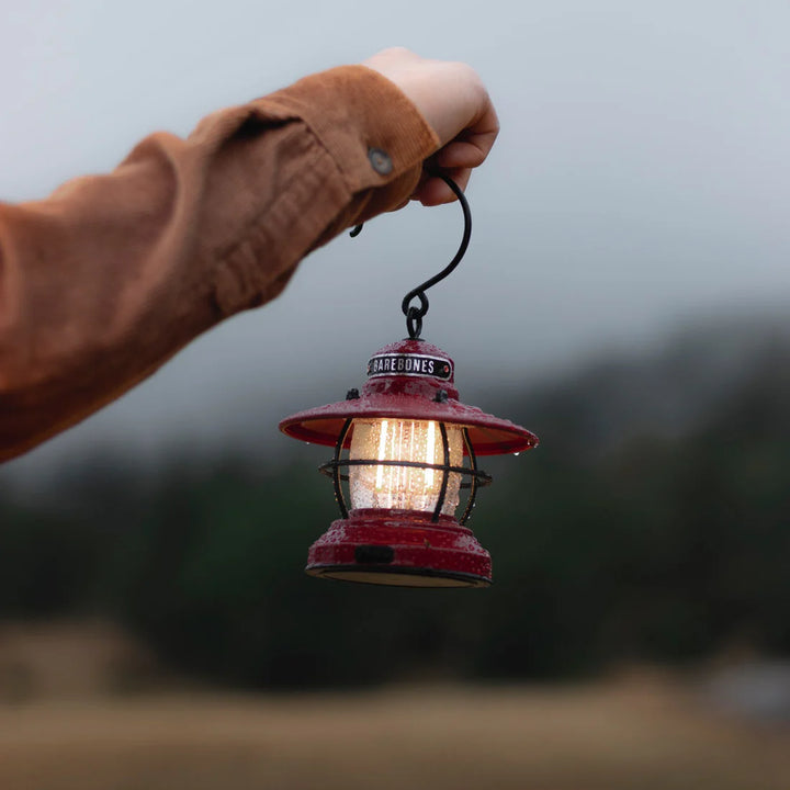 Barebones Edison Mini Lantern - Red