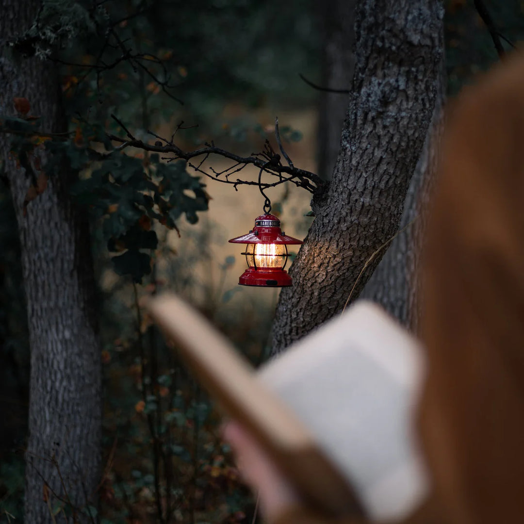 Barebones Edison Mini Lantern - Red