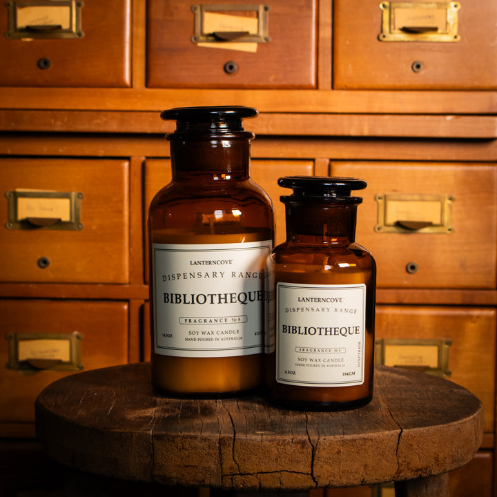 Lanterncove Dispensary Candle - Bibliotheque