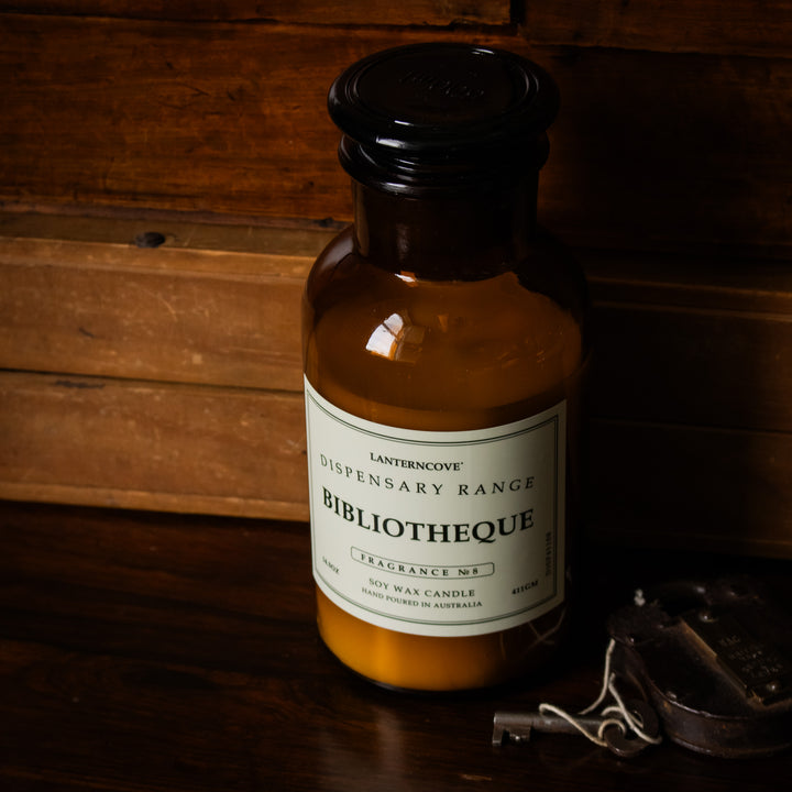 Lanterncove Dispensary Candle - Bibliotheque