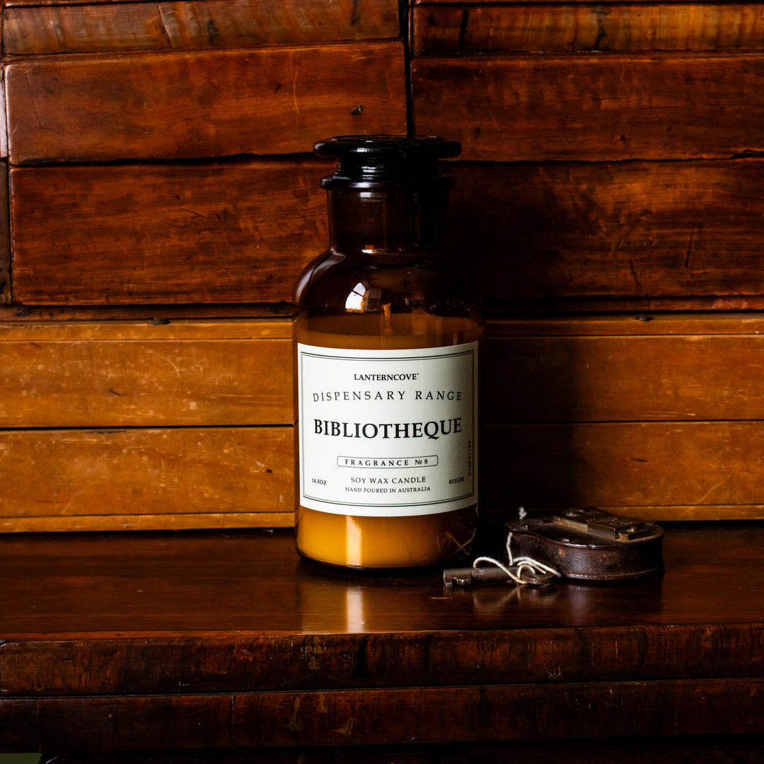 Lanterncove Dispensary Candle - Bibliotheque