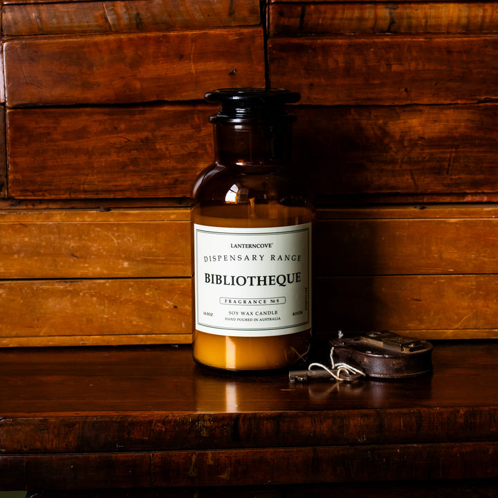 Lanterncove Dispensary Candle - Bibliotheque