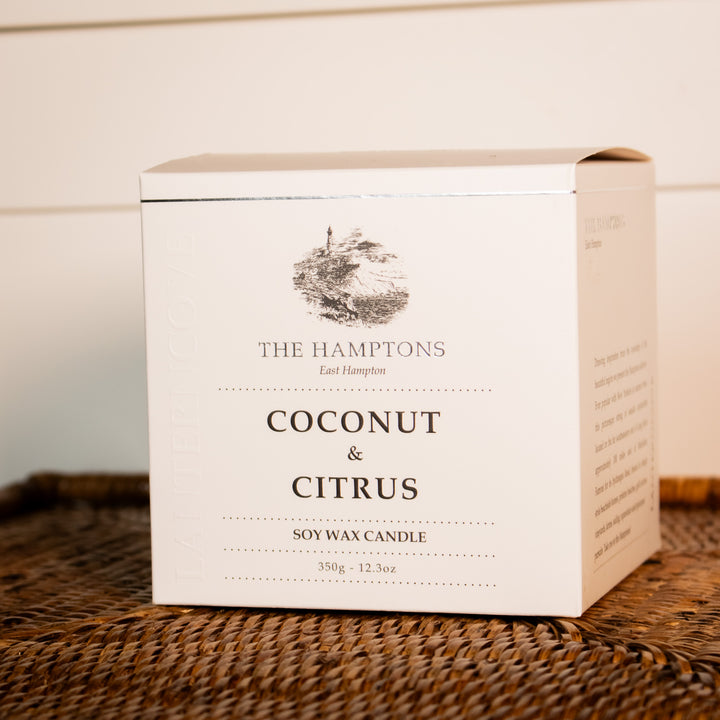 Lanterncove Hamptons Candle - Coconut Citrus
