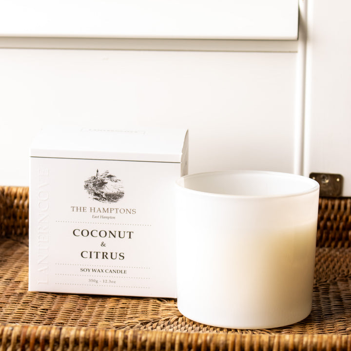 Lanterncove Hamptons Candle - Coconut Citrus